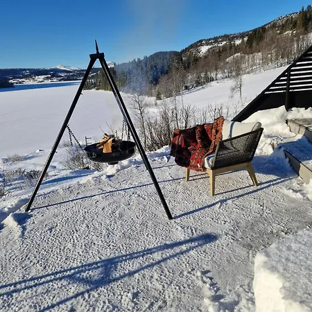 Large Secluded With And View In Valdres Nyaraló *